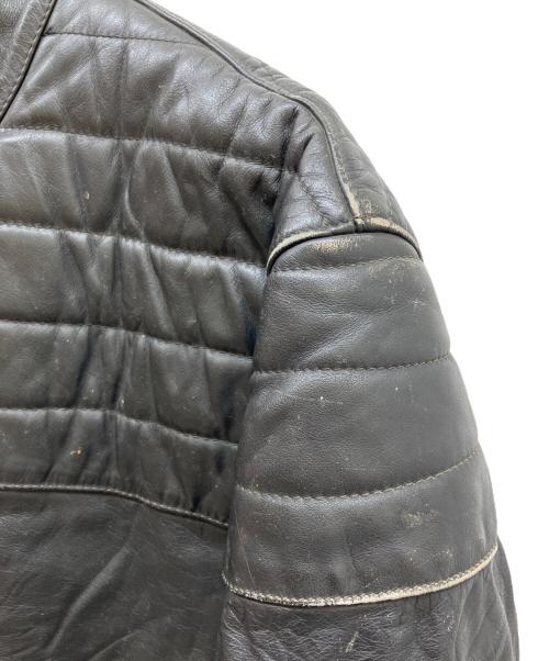 DAINESE（ダイネーゼ）DAINESE (ダイネーゼ) 70’s-80’sレザージャケット ブラック サイズ:SIZE 56の古着・服飾アイテム