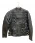 DAINESE（ダイネーゼ）の古着「70’s-80’sレザージャケット」｜ブラック