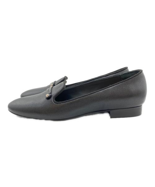 LONGCHAMP（ロンシャン）LONGCHAMP (ロンシャン) レザーパンプス ブラック サイズ:SIZE 37の古着・服飾アイテム