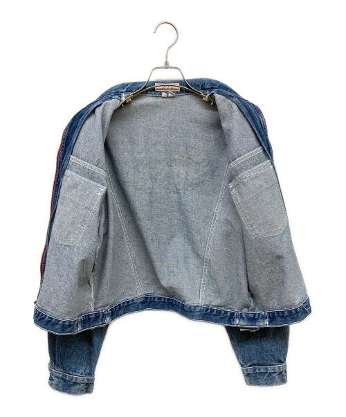 GUESS（ゲス）GUESS (ゲス) 90sデニムジャケット インディゴ サイズ:Mの古着・服飾アイテム