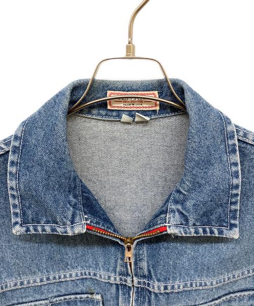 GUESS（ゲス）GUESS (ゲス) 90sデニムジャケット インディゴ サイズ:Mの古着・服飾アイテム