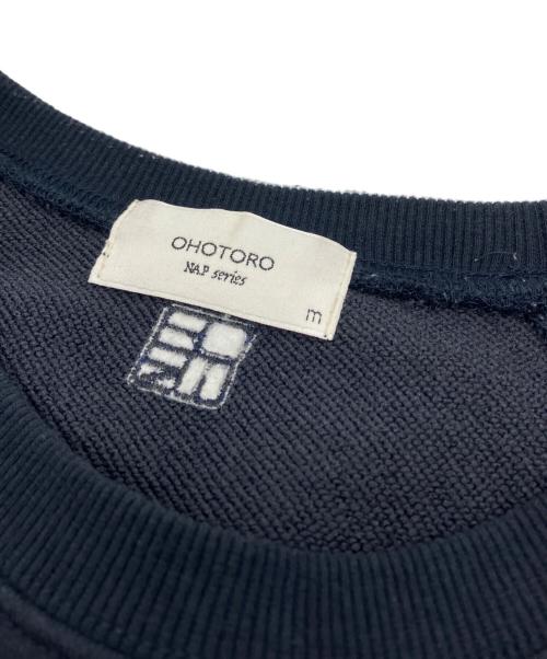 OHOTORO（オオトロ）OHOTORO (オオトロ) 半袖スウェット ネイビー サイズ:SIZE Mの古着・服飾アイテム