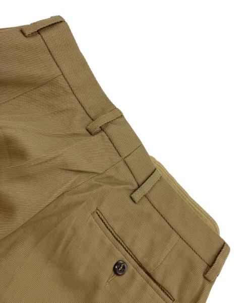 French Army（フランス軍）French Army (フランス軍) サイドラインパンツ ベージュ サイズ:Mの古着・服飾アイテム