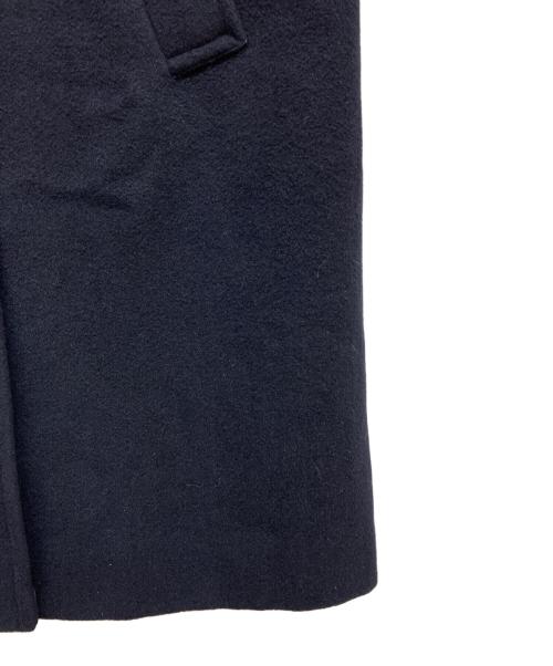 Aquascutum（アクアスキュータム）Aquascutum (アクアスキュータム) アンゴラブレンドコート ネイビー サイズ:-の古着・服飾アイテム