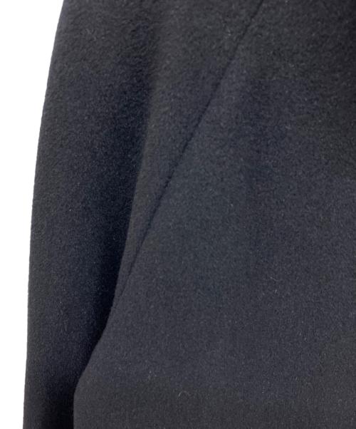 Aquascutum（アクアスキュータム）Aquascutum (アクアスキュータム) アンゴラブレンドコート ネイビー サイズ:-の古着・服飾アイテム