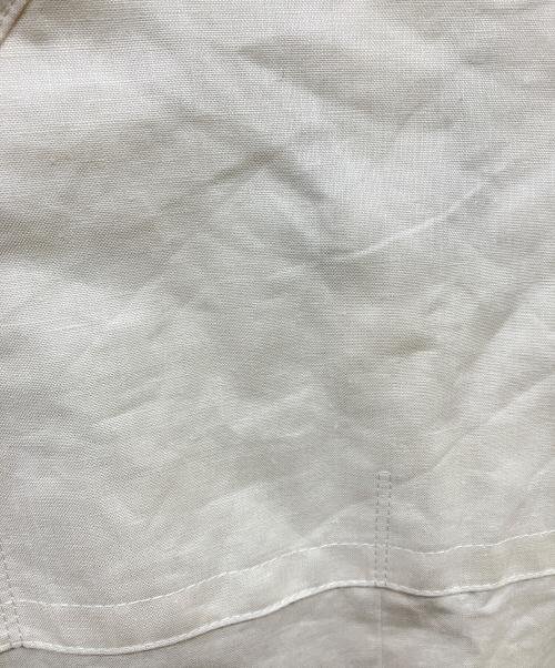 Aquascutum（アクアスキュータム）Aquascutum (アクアスキュータム) リネントレンチコート ホワイト サイズ:6の古着・服飾アイテム