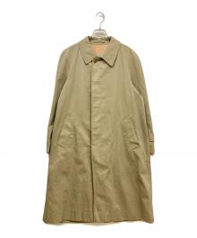 Aquascutum（アクアスキュータム）の古着「ステンカラーコート」｜ベージュ