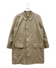 Burberry's（バーバリーズ）の古着「裏地ノバチェック ステンカラーコート」｜ベージュ