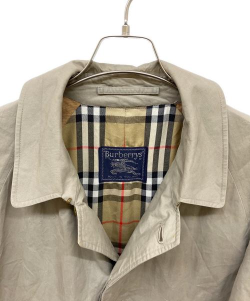 Burberry's（バーバリーズ）Burberry's (バーバリーズ) 裏地ノバチェック ステンカラーコート ベージュ サイズ:-の古着・服飾アイテム