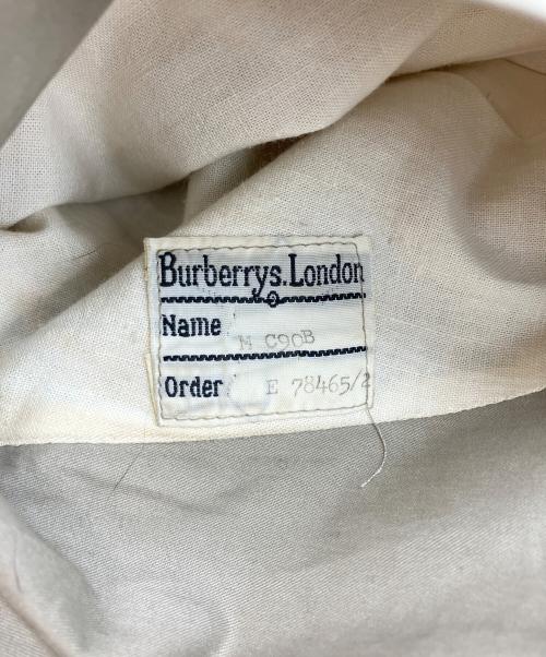 Burberry's（バーバリーズ）Burberry's (バーバリーズ) 裏地ノバチェック ステンカラーコート ベージュ サイズ:-の古着・服飾アイテム