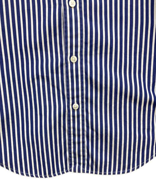 RALPH LAUREN（ラルフローレン）RALPH LAUREN (ラルフローレン) ストライプシャツ ブルー×ホワイト サイズ:9の古着・服飾アイテム
