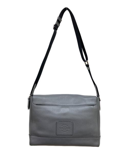 COACH（コーチ）COACH (コーチ) ハドソンメッセンジャーショルダーバッグ グレーの古着・服飾アイテム