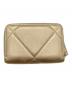 CHANEL (シャネル) ジップコインパース CCマーク ゴールド：50000円