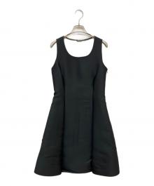 JIL SANDER NAVY（ジルサンダー ネイビー）の古着「ノースリーブワンピース」｜ブラック