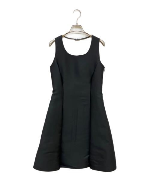 JIL SANDER NAVY（ジルサンダー ネイビー）JIL SANDER NAVY (ジルサンダー ネイビー) ノースリーブワンピース ブラック サイズ:不明の古着・服飾アイテム