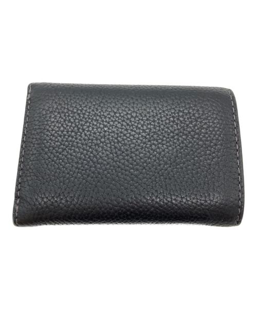 COACH（コーチ）COACH (コーチ) ミニ トライフォールド ウォレット ブラックの古着・服飾アイテム