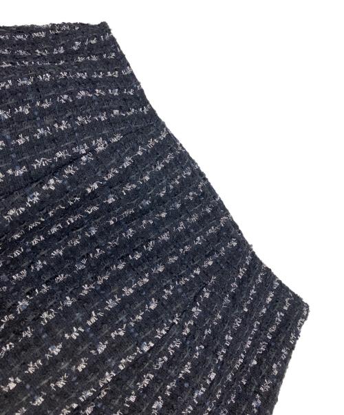 Rene（ルネ）Rene (ルネ) ツイードセットアップスーツ ブラック サイズ:36の古着・服飾アイテム
