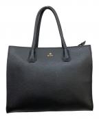 BROOKS BROTHERS Red Fleeceブルックスブラザーズレッドフリース）の古着「レザートートバッグ」｜ブラック