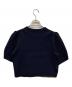 BLUE LABEL CRESTBRIDGE (ブルーレーベルクレストブリッジ) 半袖ニット ブラック サイズ:36：4000円