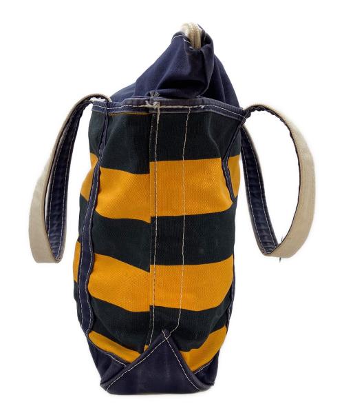 L.L.Bean（エルエルビーン）L.L.Bean (エルエルビーン) BOAT AND TOTE ネイビー×イエロー サイズ:不明の古着・服飾アイテム