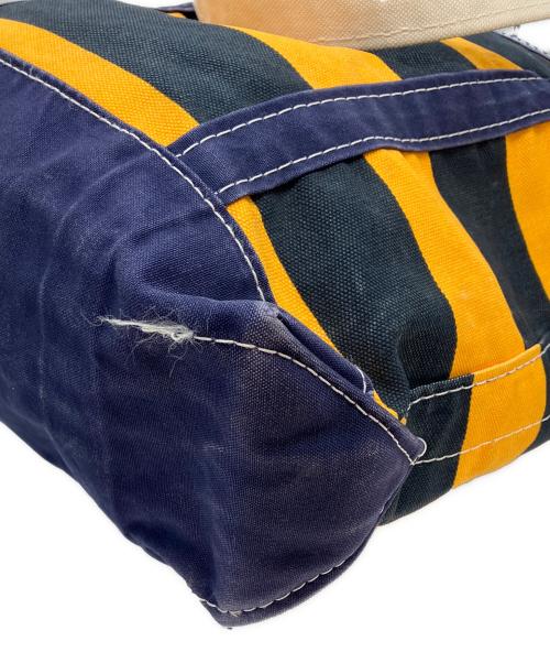 L.L.Bean（エルエルビーン）L.L.Bean (エルエルビーン) BOAT AND TOTE ネイビー×イエロー サイズ:不明の古着・服飾アイテム