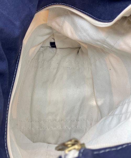 L.L.Bean（エルエルビーン）L.L.Bean (エルエルビーン) BOAT AND TOTE ネイビー×イエロー サイズ:不明の古着・服飾アイテム