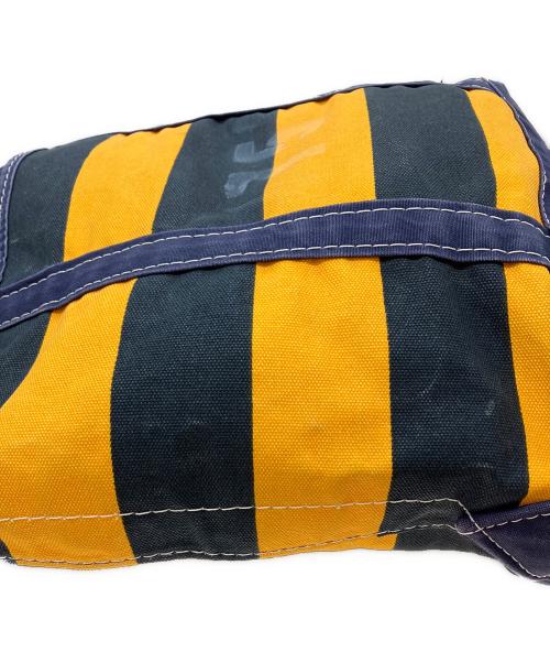 L.L.Bean（エルエルビーン）L.L.Bean (エルエルビーン) BOAT AND TOTE ネイビー×イエロー サイズ:不明の古着・服飾アイテム