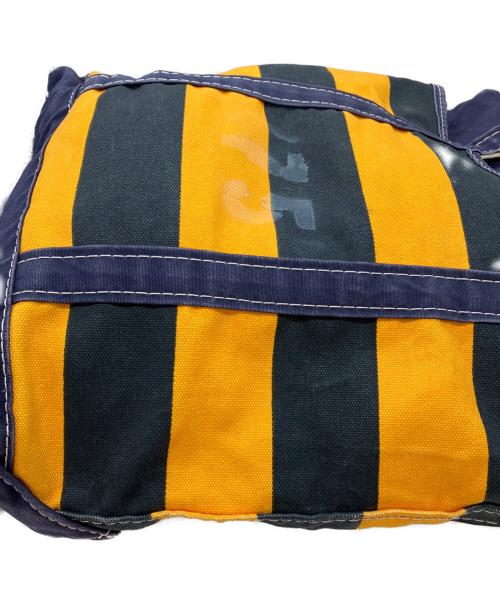 L.L.Bean（エルエルビーン）L.L.Bean (エルエルビーン) BOAT AND TOTE ネイビー×イエロー サイズ:不明の古着・服飾アイテム