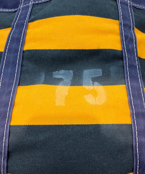 L.L.Bean（エルエルビーン）L.L.Bean (エルエルビーン) BOAT AND TOTE ネイビー×イエロー サイズ:不明の古着・服飾アイテム