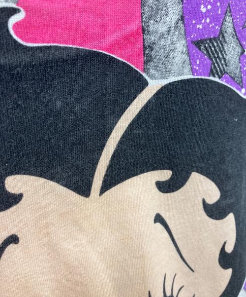 FRUIT OF THE LOOM（フルーツオブザルーム）FRUIT OF THE LOOM (フルーツオブザルーム) BETTY BOOP (ベティー・ブープ) Tシャツ ピンク×パープル サイズ:Lの古着・服飾アイテム