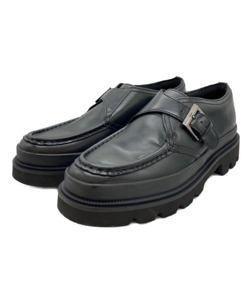CLARKS（クラークス）CLARKS (クラークス) レザーシューズ ブラック サイズ:UK8 1/2の古着・服飾アイテム