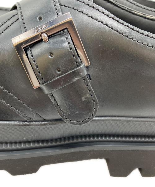 CLARKS（クラークス）CLARKS (クラークス) レザーシューズ ブラック サイズ:UK8 1/2の古着・服飾アイテム