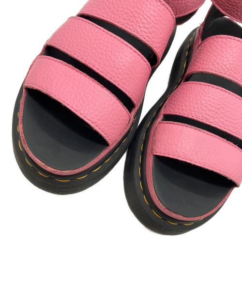 Dr.Martens（ドクターマーチン）Dr.Martens (ドクターマーチン) Clariss ll quad ピンク サイズ:UK5の古着・服飾アイテム