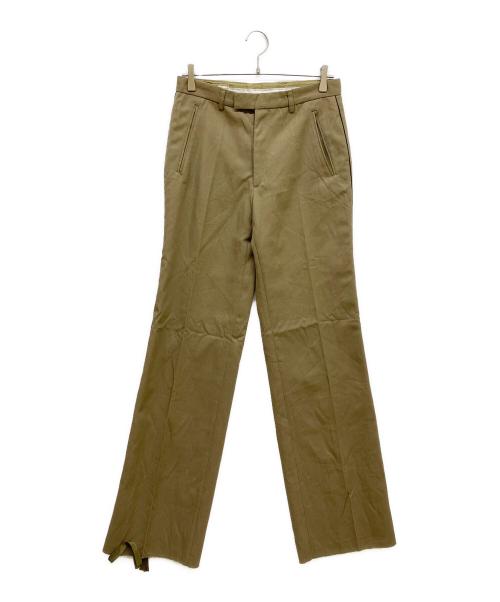 UGECOMA PARIS（ウゲコマ・パリ）UGECOMA PARIS (ウゲコマ・パリ) サイドラインミリタリーパンツ カーキ サイズ:Mの古着・服飾アイテム