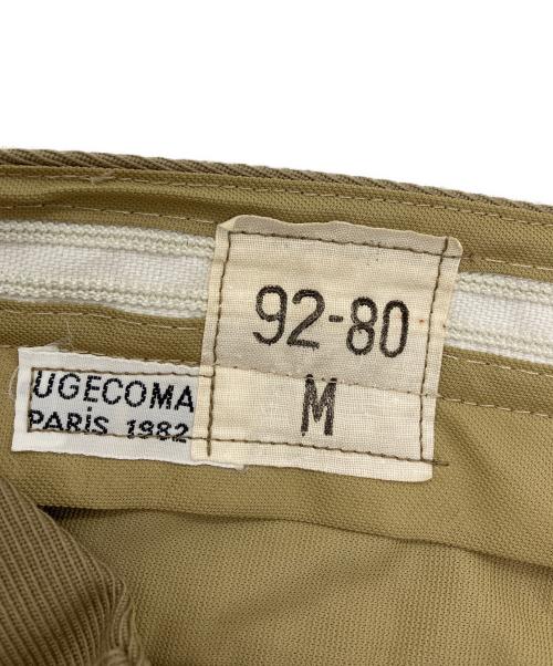 UGECOMA PARIS（ウゲコマ・パリ）UGECOMA PARIS (ウゲコマ・パリ) サイドラインミリタリーパンツ カーキ サイズ:Mの古着・服飾アイテム