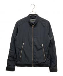 DIESEL（ディーゼル）の古着「ジップブルゾン」｜ブラック