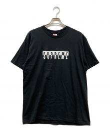 SUPREME（シュプリーム）の古着「split Tee」｜ブラック