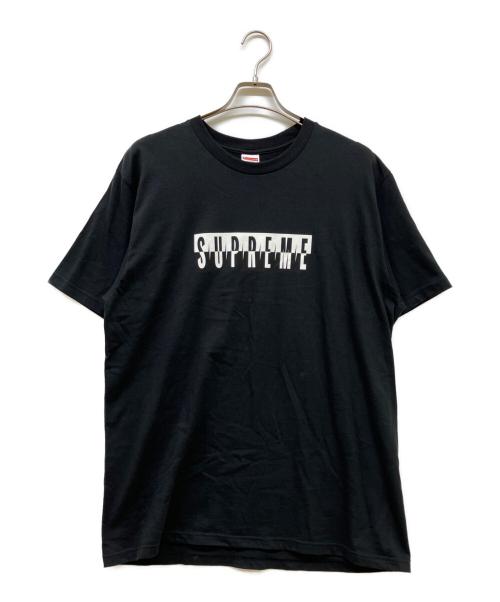SUPREME（シュプリーム）Supreme (シュプリーム) split Tee ブラック サイズ:Lの古着・服飾アイテム