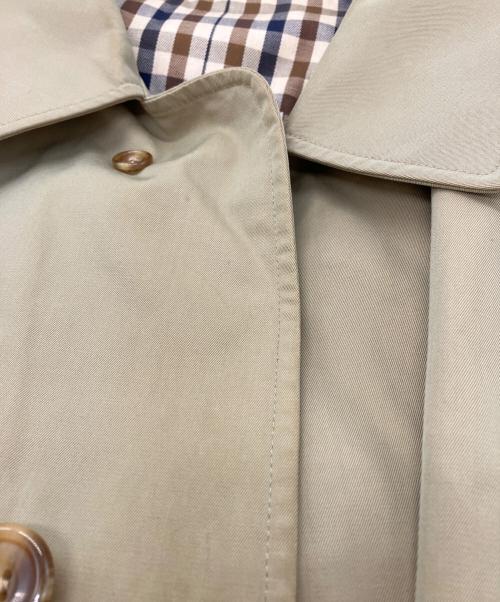 Aquascutum（アクアスキュータム）Aquascutum (アクアスキュータム) バルマカーンコート 玉虫 サイズ:-の古着・服飾アイテム
