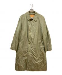 Aquascutum（アクアスキュータム）の古着「ライナー付ステンカラーコート」｜玉虫