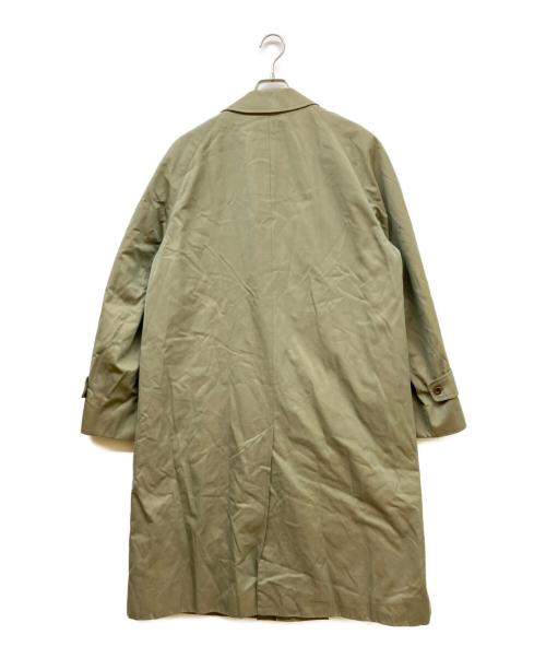 Aquascutum（アクアスキュータム）Aquascutum (アクアスキュータム) ライナー付ステンカラーコート 玉虫 サイズ:-の古着・服飾アイテム