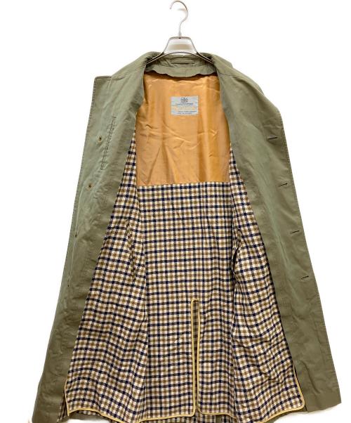 Aquascutum（アクアスキュータム）Aquascutum (アクアスキュータム) ライナー付ステンカラーコート 玉虫 サイズ:-の古着・服飾アイテム