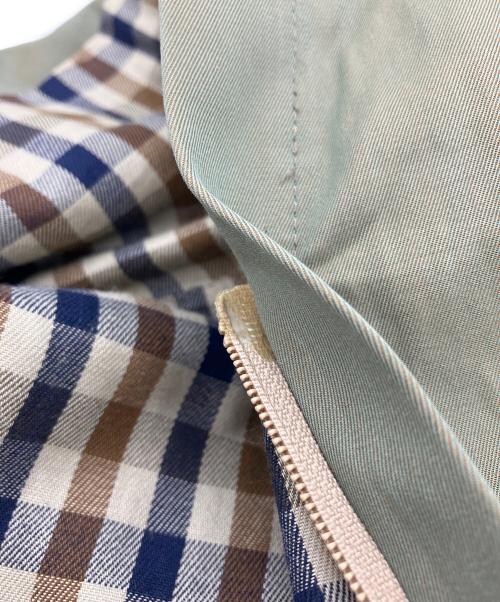 Aquascutum（アクアスキュータム）Aquascutum (アクアスキュータム) ライナー付ステンカラーコート 玉虫 サイズ:-の古着・服飾アイテム
