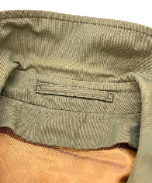 Aquascutum（アクアスキュータム）Aquascutum (アクアスキュータム) ライナー付ステンカラーコート 玉虫 サイズ:-の古着・服飾アイテム
