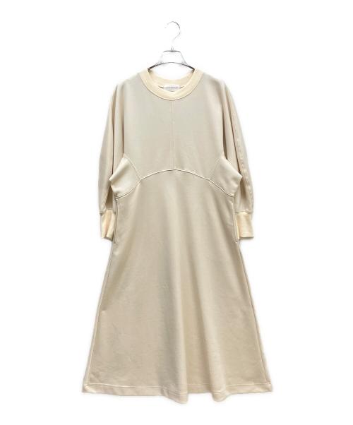 La boutique BonBon（ラブティックボンボン）La boutique BonBon (ラブティックボンボン) ドルマン切替ワンピース アイボリー サイズ:PS 未使用品の古着・服飾アイテム