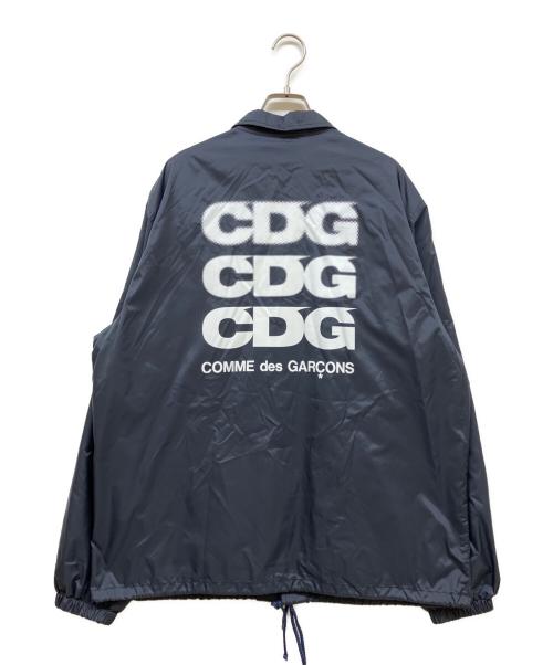 CDG（シーディージー）CDG (シーディージー) コーチジャケット ネイビー サイズ:SIZE Lの古着・服飾アイテム