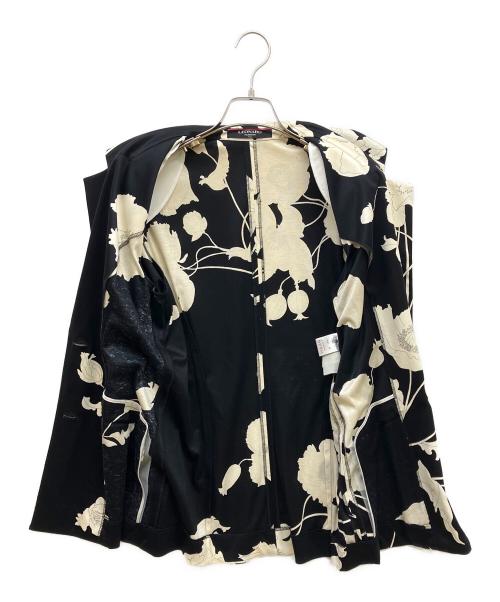 LEONARD FASHION（レオナールファッション）LEONARD FASHION (レオナールファッション) テーラードジャケット ブラック サイズ:Lの古着・服飾アイテム