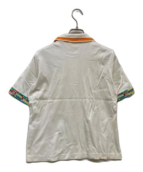 LEONARD SPORT（レオナール スポーツ）LEONARD SPORT (レオナール スポーツ) ポロシャツ ベージュ サイズ:40の古着・服飾アイテム