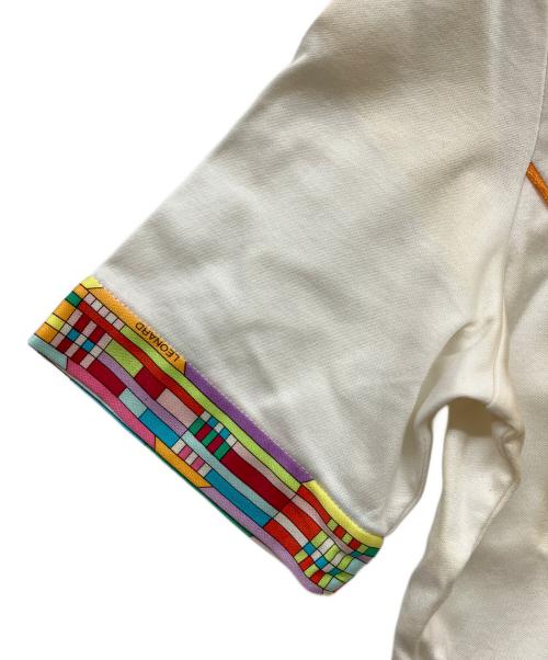 LEONARD SPORT（レオナール スポーツ）LEONARD SPORT (レオナール スポーツ) ポロシャツ ベージュ サイズ:40の古着・服飾アイテム