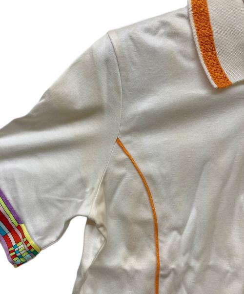 LEONARD SPORT（レオナール スポーツ）LEONARD SPORT (レオナール スポーツ) ポロシャツ ベージュ サイズ:40の古着・服飾アイテム